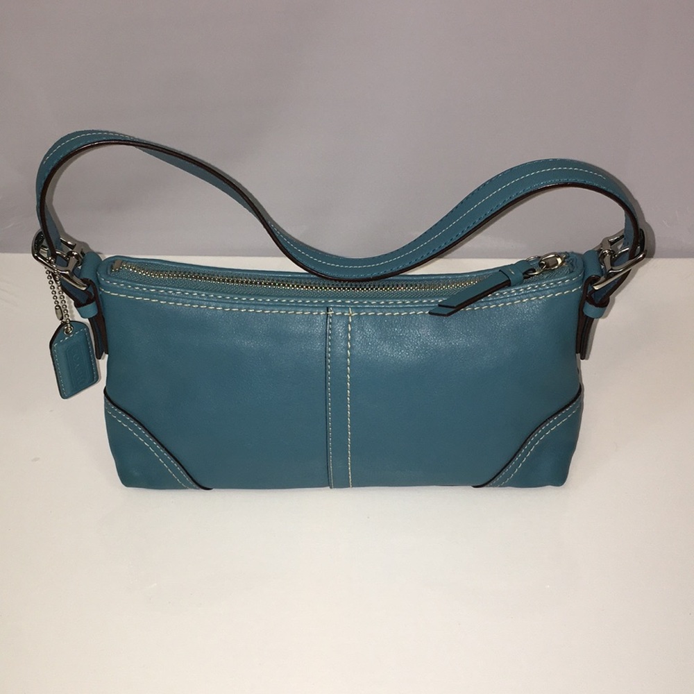 Coach Italian leather bag